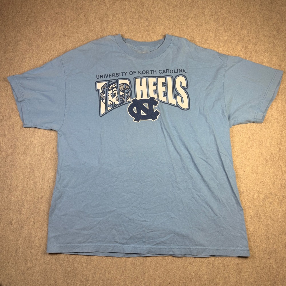 Champs UNC Tar Heels T-Shirt Mens XL Carolina Blue University North Carolina Tee